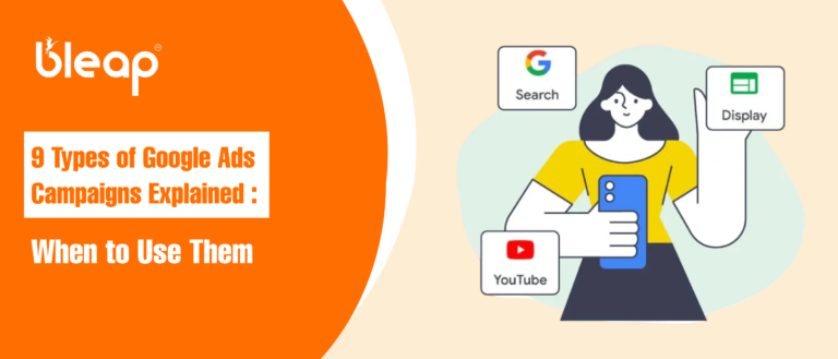 9 Types of Google Ads Campaigns